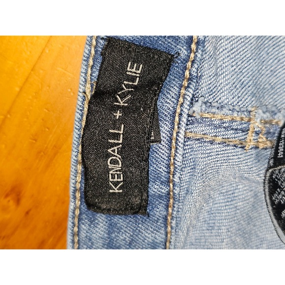 kendall & kylie jeans womens size 1/25 the icon straight high rise distressed - Picture 9 of 15
